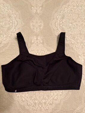 Glamorise Sport Black Support Bra